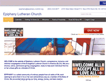 Tablet Screenshot of epiphany-rockhill.org